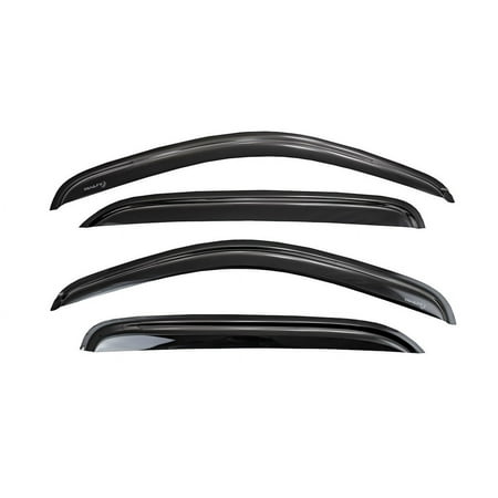TrailFX 4166H TFX 4-PC Window Vents RAINGUARDS