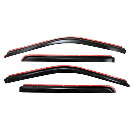 TrailFX 4975IC TFX 4-PC Window Vents RAINGUARDS
