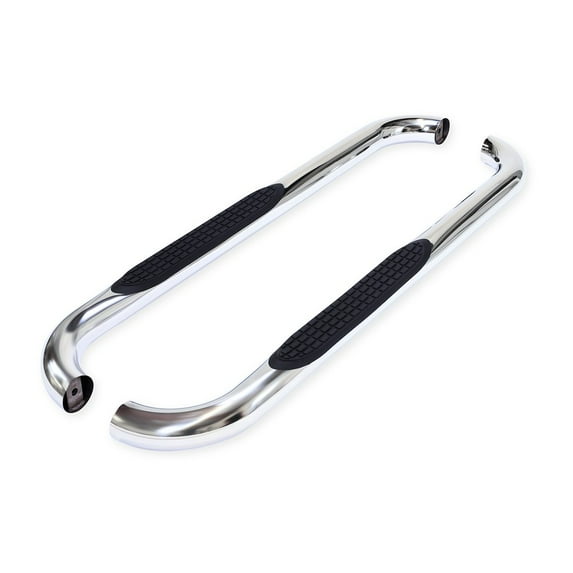 TrailFX A0046S TFX Round Tube Side Steps NERF BAR ROUND 3"