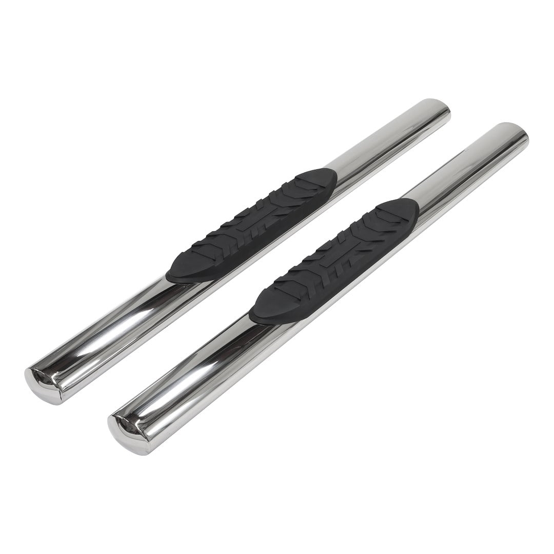 TrailFX A1557S Nerf Bar TFX 4" Oval Tube Side Steps Polished Steel ...
