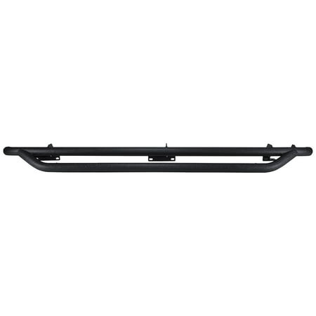 TrailFX J053T Black Steel Flat Rocker Panel Guard