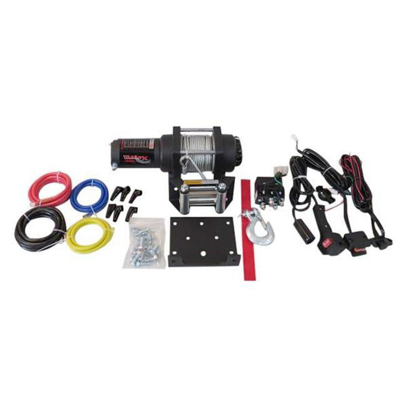 TrailFX Tfx 4500Lb Wire Rope Winch W45B Tfx 4500Lb Wire Rope Winch