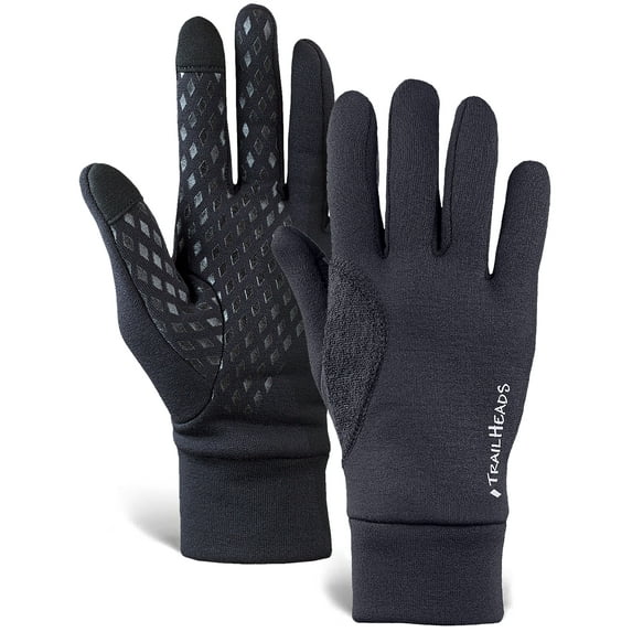TrailHeads Men's Power Stretch Running Gloves