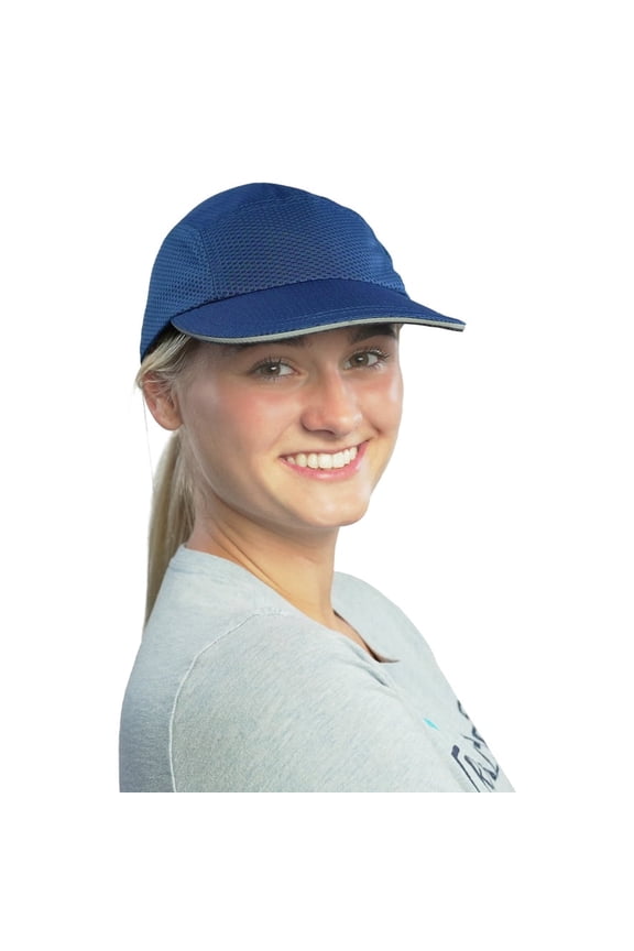 Summer Running Hat for Women with Soft Foam Brim & Reflective Trim – Quick Drying Cap with 5 Panel Design