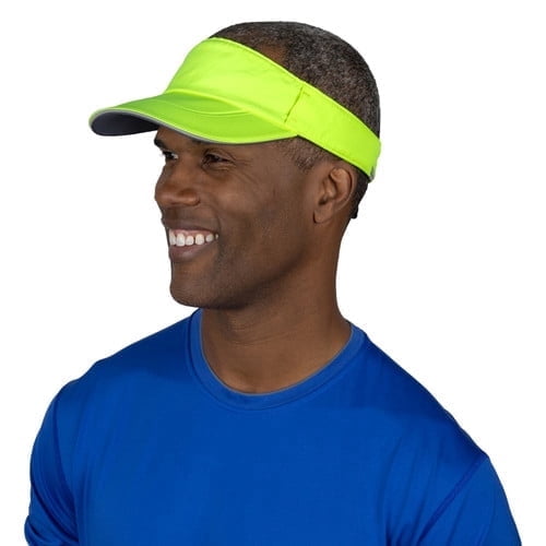 TrailHeads Sun Visor Hat for Men - Summer Visors for Golf, Running, Tennis, Sports, Workouts - Hi Vis