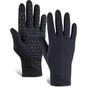 TrailHeads Women’s Running Gloves | Touchscreen Gloves | Winter Running Accessories - black (x-small)