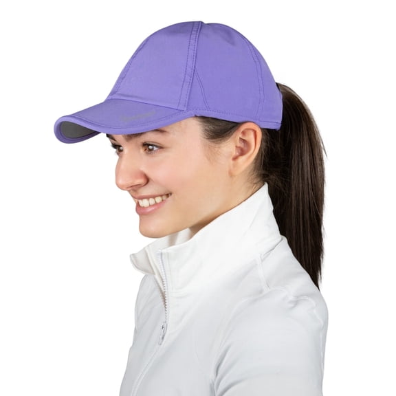 TrailHeads Women's Summer Running Hat with UV Protection, Lavender, One Size