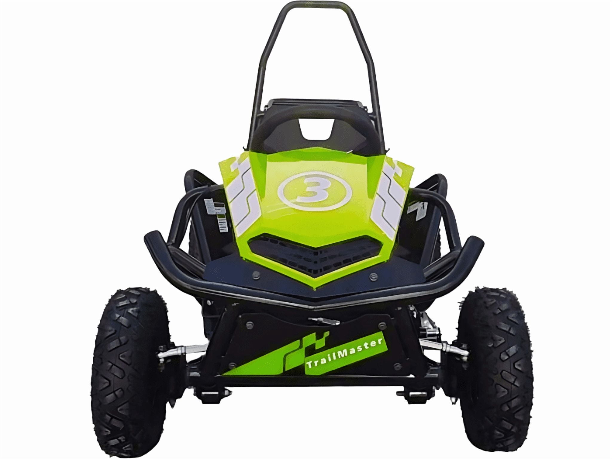TrailMaster Cheetah 3 Youth Go Kart, 80cc Engine, Max Speed 21 MPH
