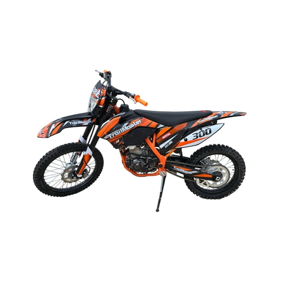 TrailMaster TM38E 300cc (298cc) Dirt Bike - 31HP Engine, Electronic Fuel Injection, 6-Speed Manual, LED Headlights, Dual Adjustable Suspension, Suitable for Adult Riders