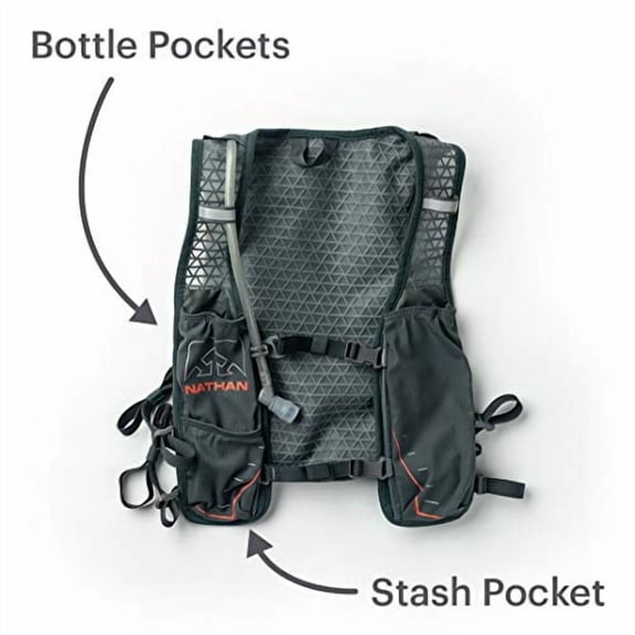 TrailMix 7L Running Vest for Men & Women, Hydration Vest w/ 2L Bladder Hydration Pack, Water Backpack for Hiking, Running, Walking, Race