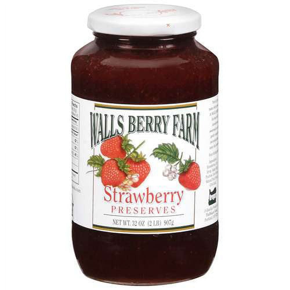 Trailblazer Foods Walls Berry Farm Strawberry Jam, 32 oz - Walmart.com