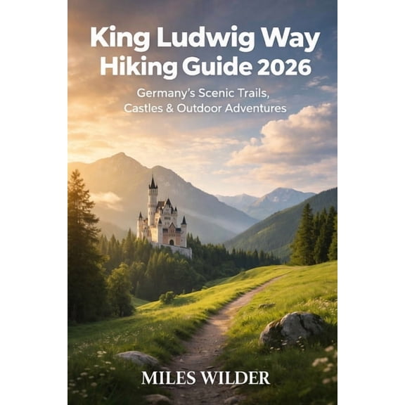 King Ludwig Way Hiking Guide 2026: Germany's Scenic Trails, Castles & Outdoor Adventures, (Paperback)