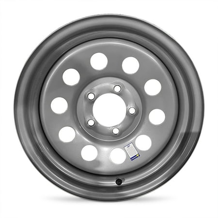 Trailer 15x6 Steel Rim 5-114.3mm or 5-4.5" Load 2830lb - Road Ready RV Camper Wheel