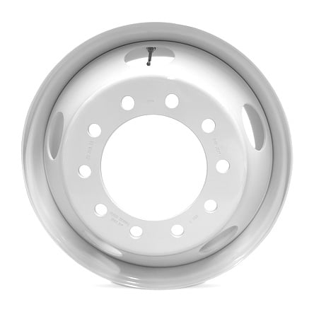 Trailer 22.5x8.25 5HH Steel Rim 10x285.7mm or 10x11.2" Load 7400lb - Road Ready Trailer Wheel