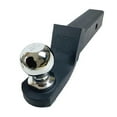 Trailer 2inch Drop Towbar Tow Bar Ball Mount Tongue Hitch Tra IWITH