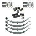 thumbnail image 1 of Trailer 5 Leaf Slipper Spring Suspension and Tandem Axle Hanger Kit for 5" Tubes - 10,000 lb Axles, 1 of 2