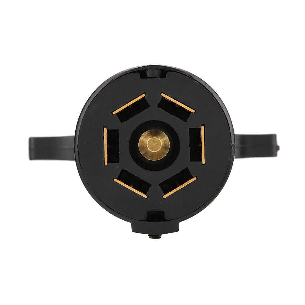 Trailer Adapter Plug Weatherproof 7 Pin Round Trailer Towbar Towing
