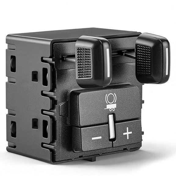 Trailer Brake Control Switch Compatible with GMC and Chevy Vehicles 2014-2020 Colorado, Silverado 1500, Suburban, Canyon, Tahoe, Sierra 2500, Yukon OE# 84108373