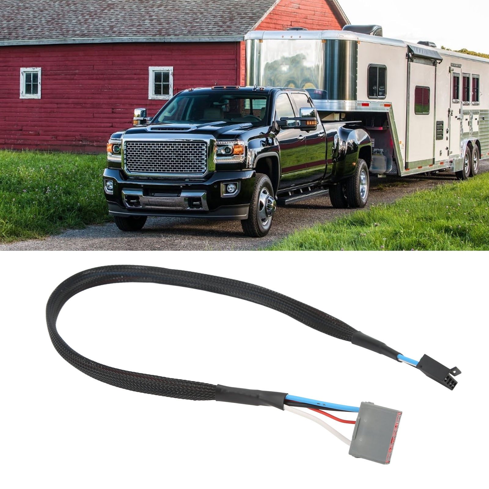 Trailer Brake Controller Harness , For Silverado 1500 2500 3500 Trailer