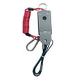 thumbnail image 1 of Trailer Brake Controller Switch Emergency Breakaway Coiled Cable For Rv Towing, 1 of 8