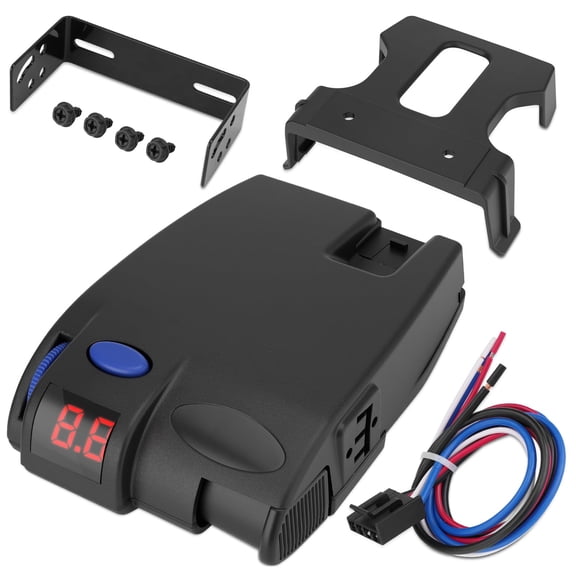 Trailer Brake Controller with 1-3 Axles For Ford GM Chevy Dodge LED Display 90160