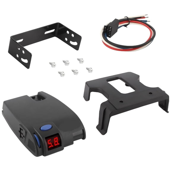 Proportional Electronic Brake Control for IQ 90160 Trailer Brake Controller LED Digital Display Easy Installation