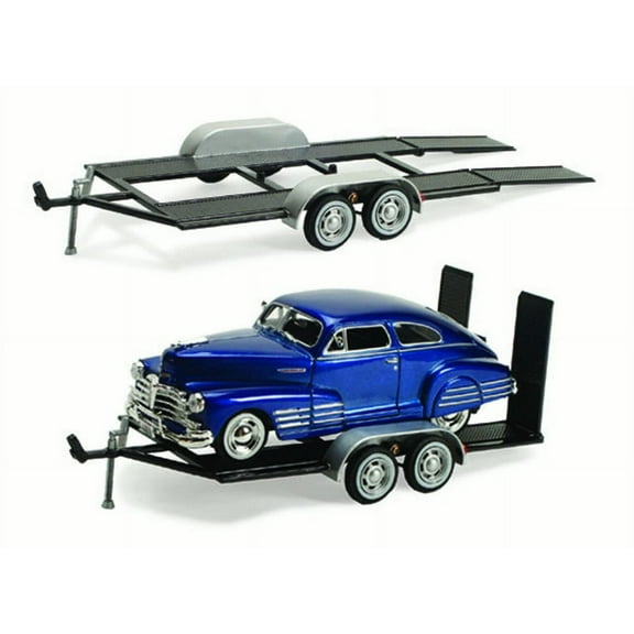 Trailer Car Carrier - Motormax 76001 - 1/24 scale Diecast Model Toy Car