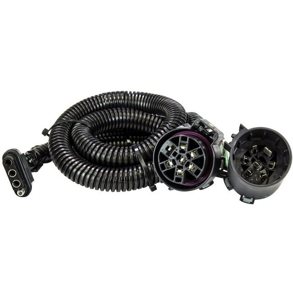 Trailer Connector Kit - Compatible with 2000 - 2022 Ford F-250 Super Duty 2001 2002 2003 2004 2005 2006 2007 2008 2009 2010 2011 2012 2013 2014 2015 2016 2017 2018 2019 2020 2021