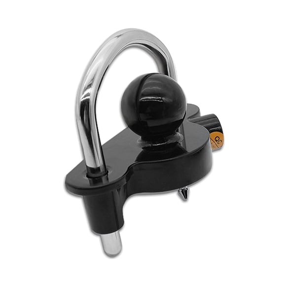 Trailer Coupler Hitch Lock Trailer Parts Universal Tow Ball Safe Security Anti-Theft Lock Trailer Accessories ,Heavy-Duty