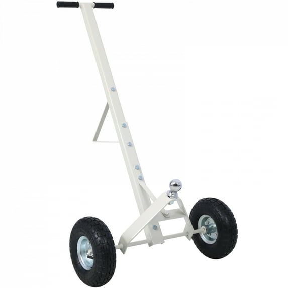 Trailer Dolly, 600 lbs Capacity, 1-7/8" Hitch Ball with 12" Pneumatic Tire, Trailer Dolly for Trailer Boat Jet Ski Moving, Powder Coated Steel