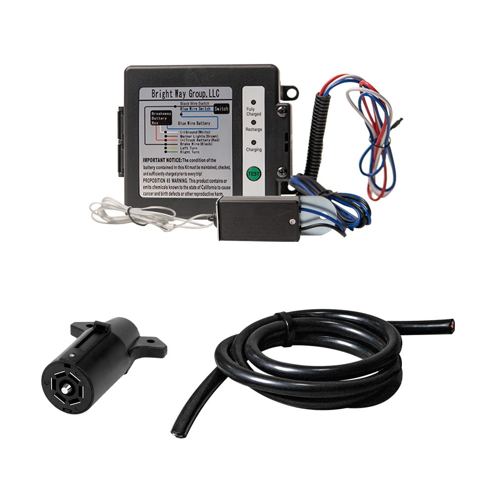 Trailer Electric Brake Wiring Kit, 16 Foot