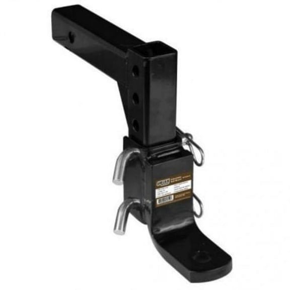 Trailer Hitch Adjustable Single-Ball Mount Hitch Insert fits Trailer & Towing Trailer Hitch Receivers