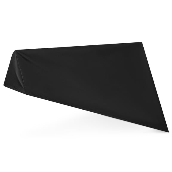 FONDOTIN Black Trailer Jack Cover Oxford Fabric Resistant to Sun Rain Wear for Car Trailer Protection