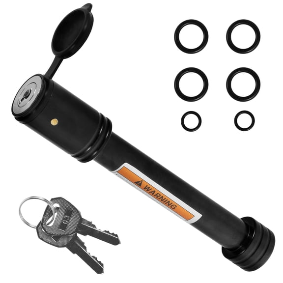 Trailer Hitch Lock 5/8in Carbon Steel Towing Hitch Receiver Lock Anti-Theft Waterproof Hitch Receiver Pin Lock For RV Truck Keys