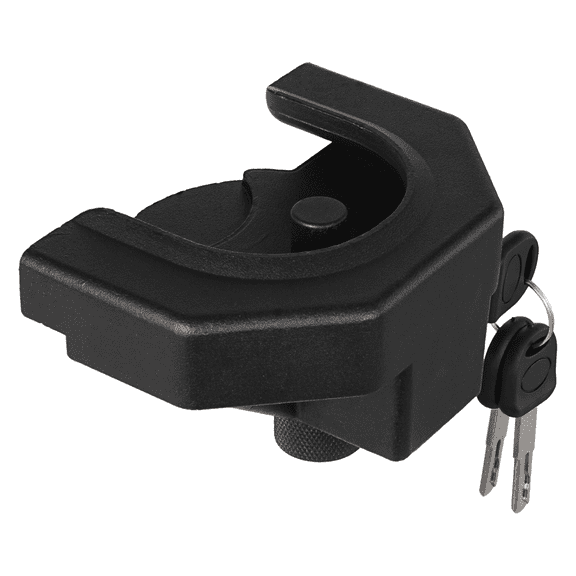 Trailer Hitch Lock Kit 2-5/16 in, Anti-Theft Coupler Lock with Padlock & 3 Keys, Heavy Duty Rust-Resistant Trailer Ball Lock for RVs, Boats, Trailers