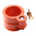 thumbnail image 1 of Trailer Hitch Lock Pin Hook Heavy Duty Metal Construction for RV Caravans Towing Accessory, 1 of 9
