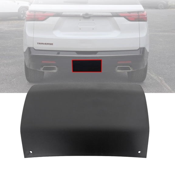 Trailer Hitch Panel Rear Bumper Hitch Cover For 2018-2024 Chevy Traverse Replacement 23288783, GM1129136