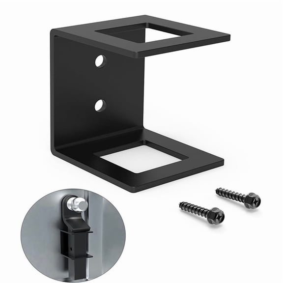 Trailer Hitch Storage Bracket for 2-Inch Ball Mount Hitches, Heavy Duty Truck Bed Hitch Holder, Wall & Truck Box Mounted