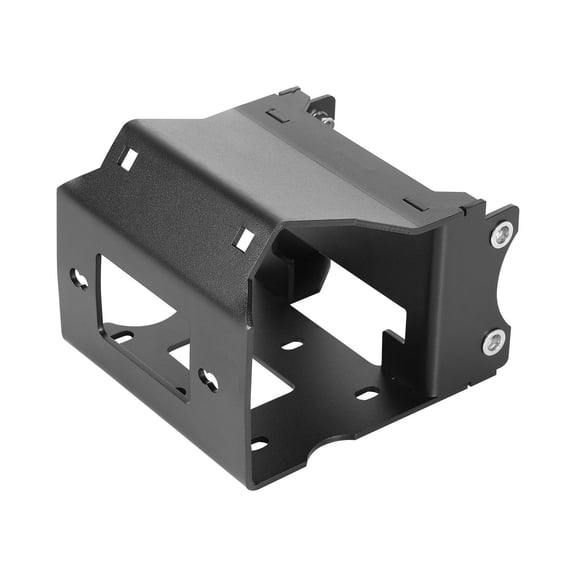 Trailer Hitch Winch Mount Compatible with Polaris Sportsman Models 2009 and Newer, Compatible with OEM Bumpers, Powder-Coated Rust-Resistant Steel, 2 Pre-Set Winch Holes, 2000-3600 lbs Capacity