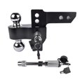thumbnail image 1 of Trailer Hitches Fits 2-Inch Receiver, 6-Inch Drop/Rise Drop Hitch 12,500 LBS Tow Hitch ,Easy to Operate, 1 of 5