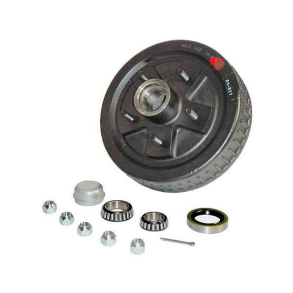 Trailer Hub Drum Assembly 5-Bolt On 5" Bolt Circle (HD-1000-03-A)