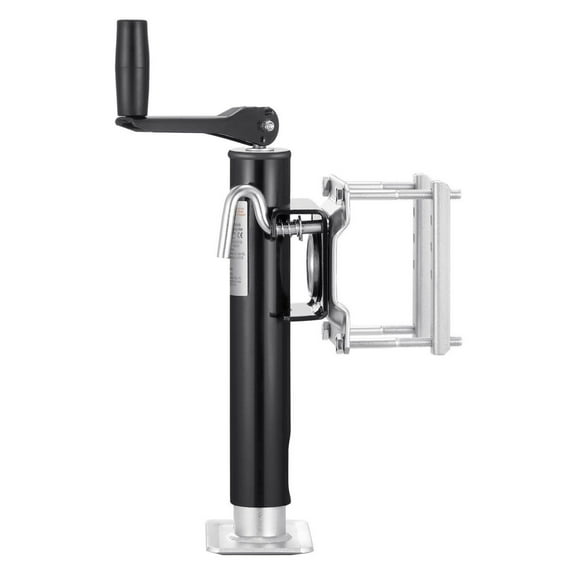 Trailer Jack 2000lbs Bolt-On Tongue Jack 10" Lift Heavy Duty RV Travel Trailer