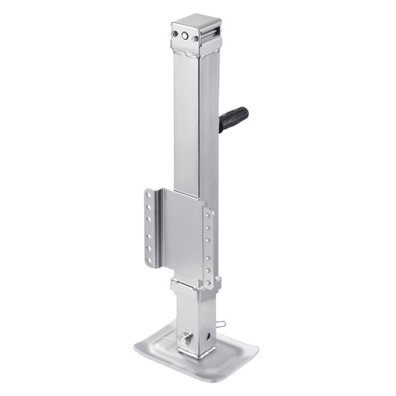 Trailer Jack 8000lbs, Heavy Duty Bolt-On Trailer Jack, 28.5" Lift for RV, Horse, Utility Trailers - Swivel Handle & Galvanized Steel