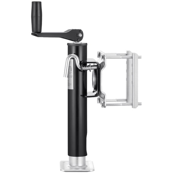 Trailer Jack Bolt-on Trailer Tongue Jack 2000 lbs Dynamic Load 10" Travel