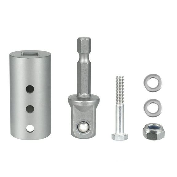 Trailer Jack Drill Adapter,1 Inch Adapter 1inch Socket Adapter Drive Shaft 1/2'' Socket Kit With Adapter Bit Kit 1inch With Bit Compatible Inch Drive Drill Adapter With Adapter With 1