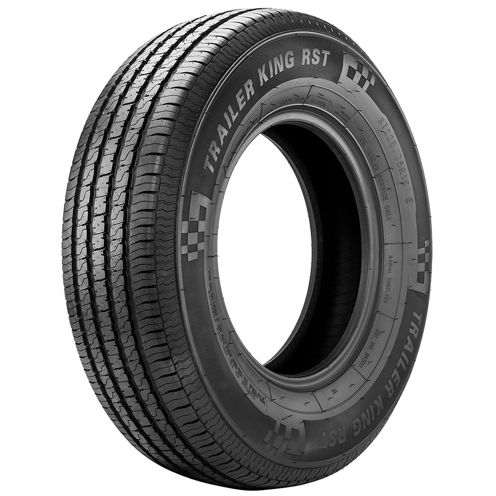 Trailer King RST ST225/75R15 E/10PLY Trailer Tire