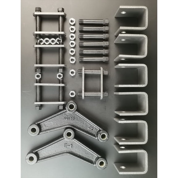 Trailer Leaf Spring Hanger Kit Equalizer Shackle Strap Hanger Kit Suspension Kit