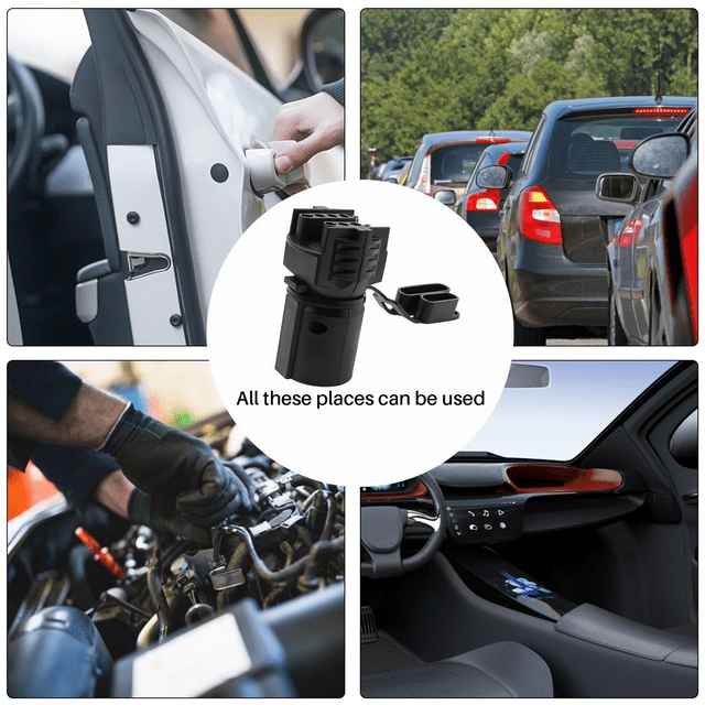 Trailer Light Adapter 7Pin Round to 4Pin 5Pin Flat Plug Power