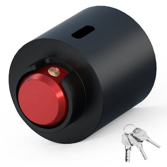 Trailer Lock Fits 2-5/16 Inch Couplers, Secures Safety Chains Anti-Theft Ball Hitch Lock, Pry-Resistant & Heavy-Duty Trailer Hitch Locks For Rv Camper Trailer Truck Pickup Boats