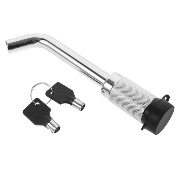 FENGGUIQU Dumbbell Shaped Theft Proof Towing Hitch Lock Set Secure for Off Road Vehicles and Travel Trailers